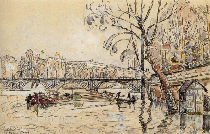 Paul Signac Art bridge oil painting image